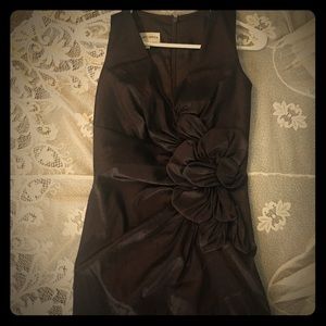 Brown Jessica McClintock cocktail dress